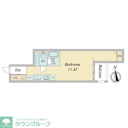 エルスタンザ下北沢の物件間取画像